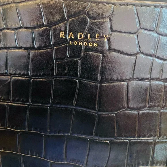 RADLEY LONDON Brand New Black Genuine Leather Crossbody Shoulder Bag - Picture 5 of 15